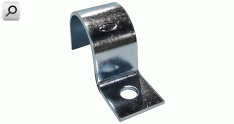 Abrazadera omega 1p  13,0mmD ChAc  1,6mm gran
